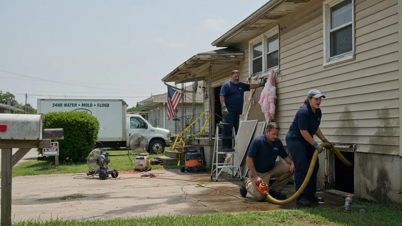 Water Damage Repair in Carson, MS near me